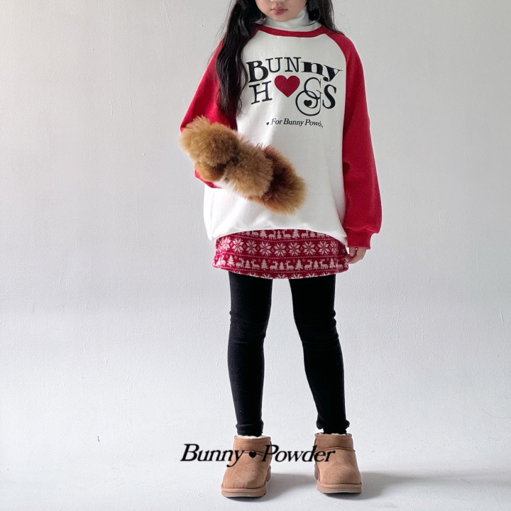 Bunny Powder - Korean Children Fashion - #minifashionista - Fake Turtleneck Set - 6