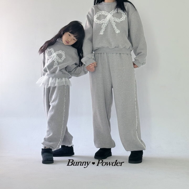 Bunny Powder - Korean Children Fashion - #prettylittlegirls - Anna Jogger Pants With Mom - 6