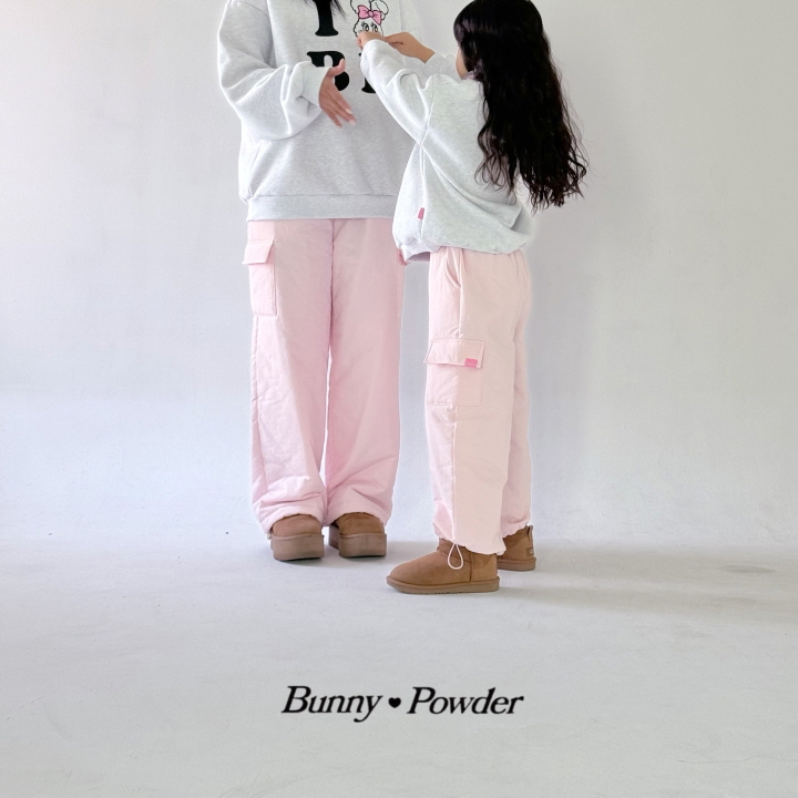 Bunny Powder - Korean Children Fashion - #prettylittlegirls - Sechskies Cargo Pants with Mom - 5