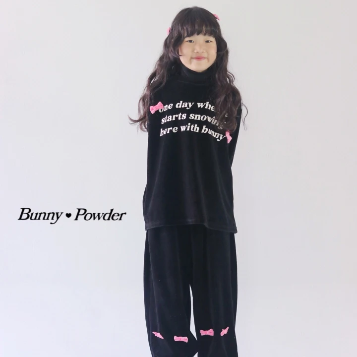 Bunny Powder - Korean Children Fashion - #prettylittlegirls - First Snow Tee with Mom - 8