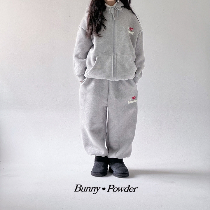 Bunny Powder - Korean Children Fashion - #toddlerclothing - Kitsch Jogger Pants - 7