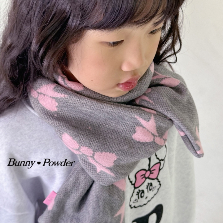 Bunny Powder - Korean Children Fashion - #toddlerclothing - Ribbon Muffler - 6