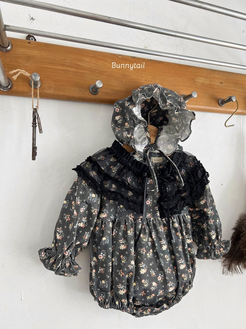 Bunnytail - Korean Baby Fashion - #babyboutiqueclothing - Flower Suit - 6