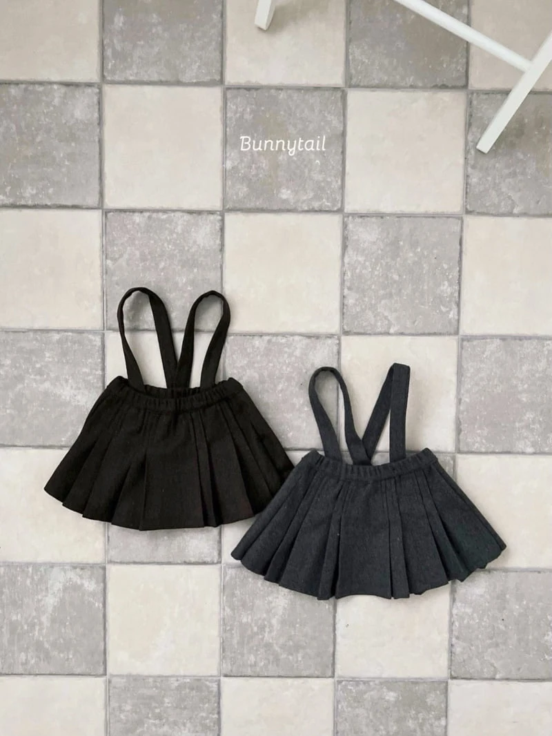 Bunnytail - Korean Baby Fashion - #babyclothing - New Jeans Suspender Skirt