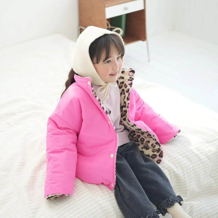 Buttercup - Korean Children Fashion - #Kfashion4kids - Leopard Reversible Jacket - 9