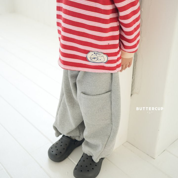 Buttercup - Korean Children Fashion - #childofig - One Pocket Fleece Pants - 7