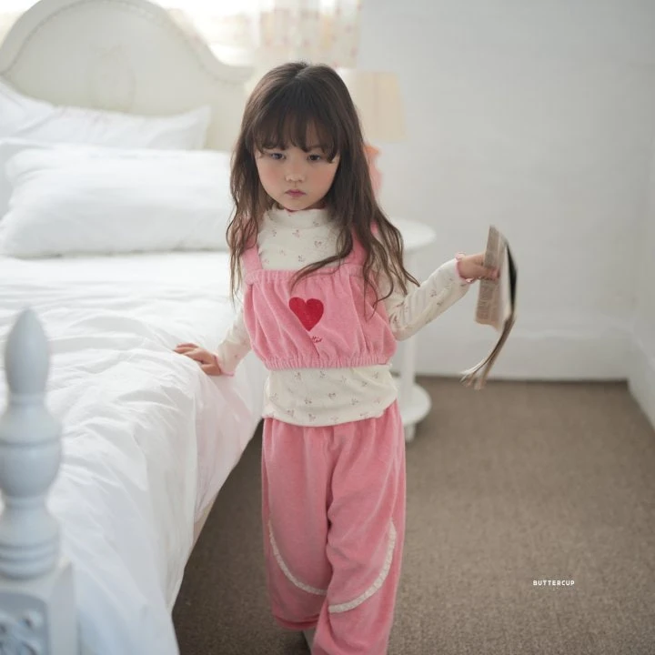 Buttercup - Korean Children Fashion - #childofig - Heart Terry Set - 11