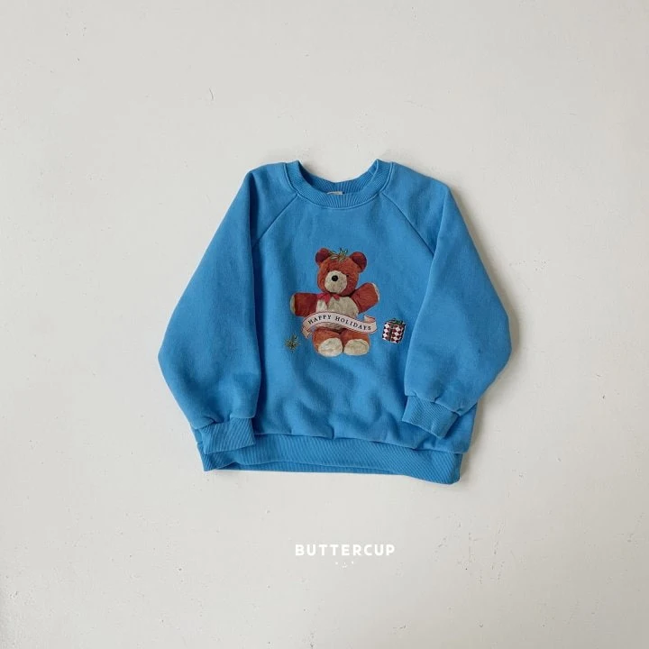 Buttercup - Korean Children Fashion - #fashionkids - Holiday Bear Sweatshirt - 7