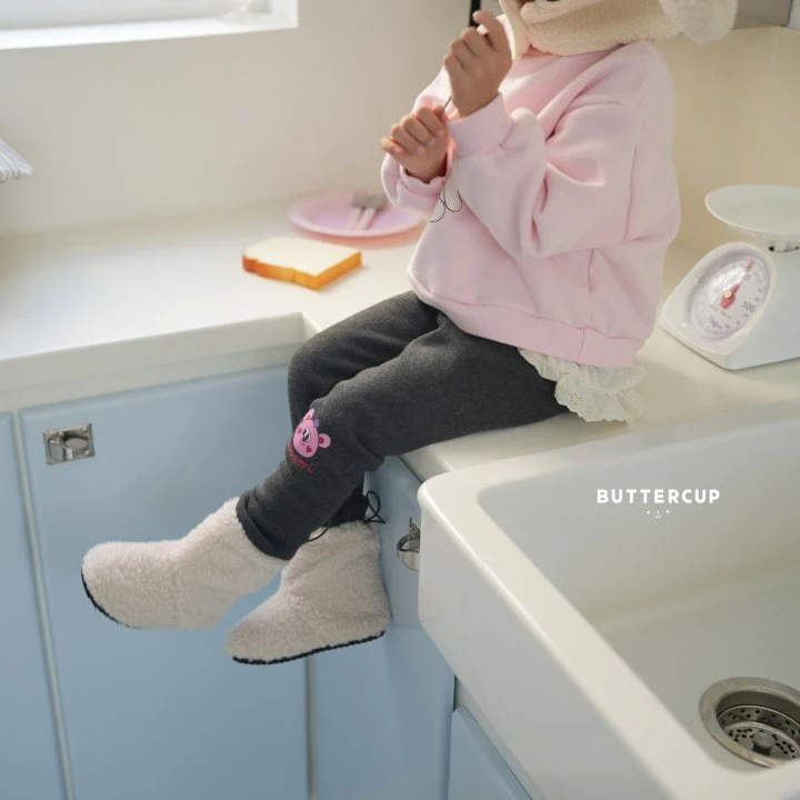 Buttercup - Korean Children Fashion - #discoveringself - Monami Fleece Pants - 4