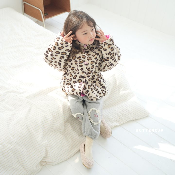 Buttercup - Korean Children Fashion - #kidsstore - Leopard Reversible Jacket - 7