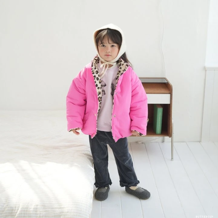 Buttercup - Korean Children Fashion - #littlefashionista - Leopard Reversible Jacket - 10