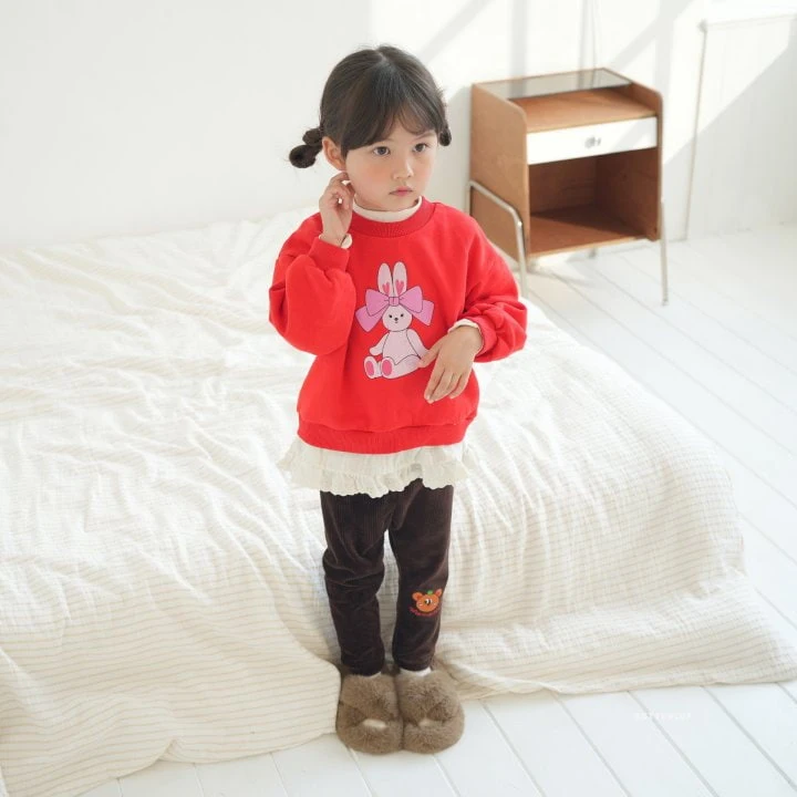 Buttercup - Korean Children Fashion - #littlefashionista - Monami Fleece Pants - 9