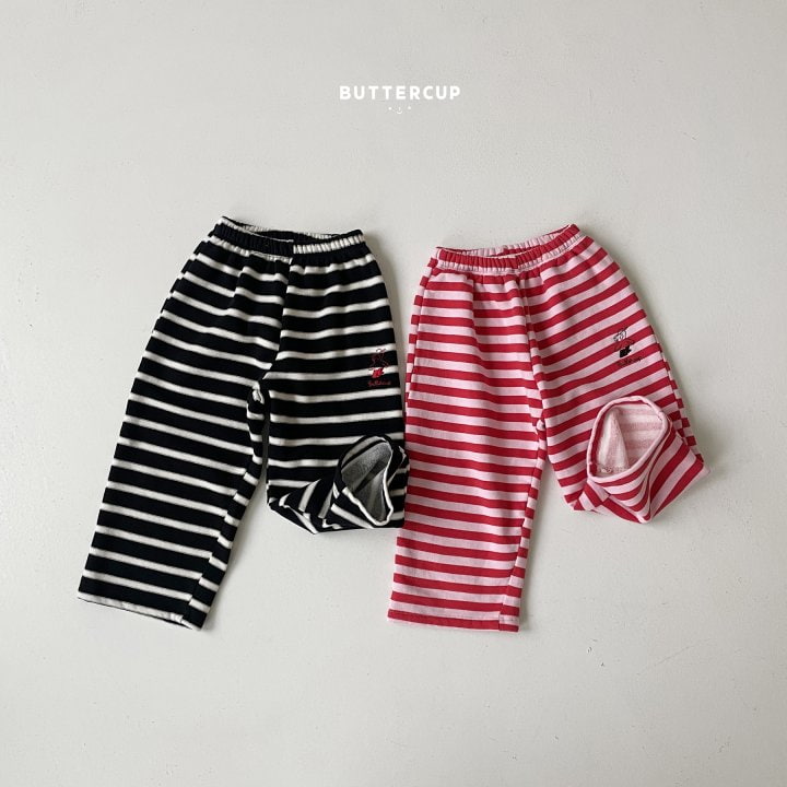 Buttercup - Korean Children Fashion - #stylishchildhood - Love You Heart Fleece Pants - 3