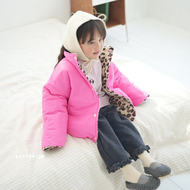 Buttercup - Korean Children Fashion - #todddlerfashion - Frill Veloa Pants - 4