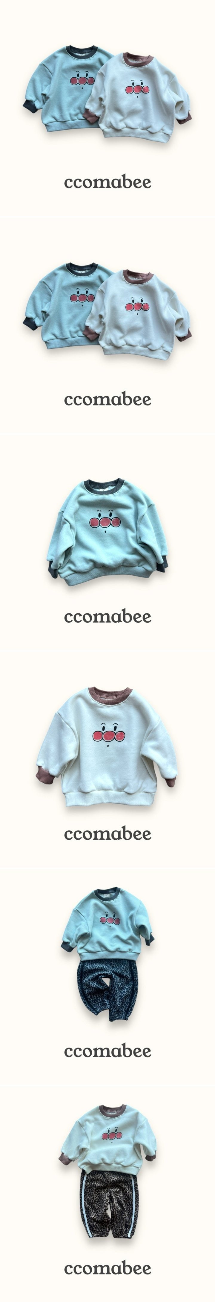 Ccomabee - Korean Children Fashion - #discoveringself - Bread Sweatshirts - 2