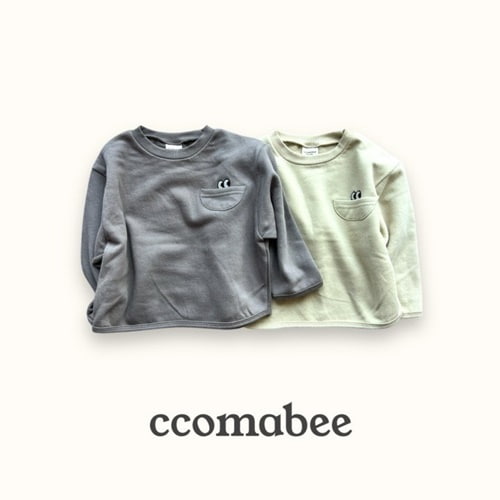 Ccomabee - Korean Children Fashion - #kidzfashiontrend - Eyes Tee