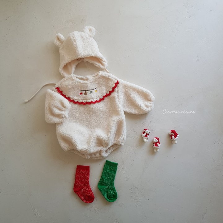 Choucream - Korean Baby Fashion - #babyoninstagram - Christmas Bodysuit