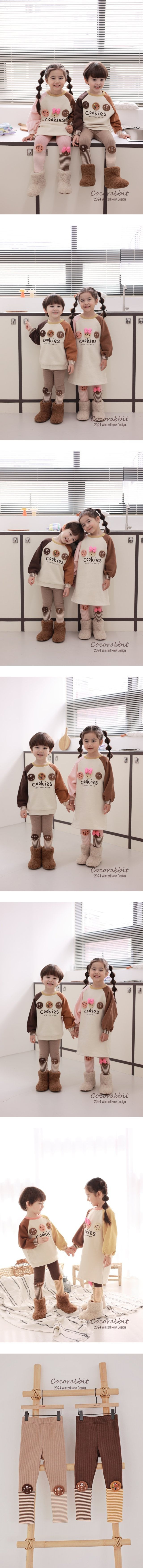 Coco Rabbit - Korean Children Fashion - #Kfashion4kids - Cookie Leggings - Boys