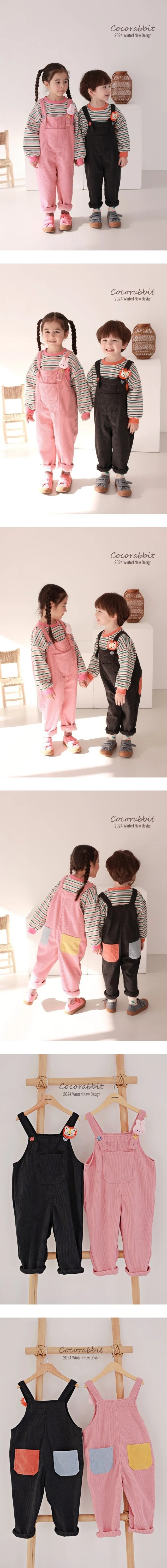 Coco Rabbit - Korean Children Fashion - #kidsstore - Suspender Pants