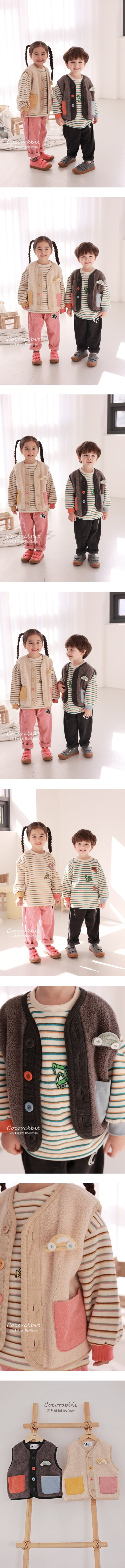 Coco Rabbit - Korean Children Fashion - #littlefashionista - Colore Vest