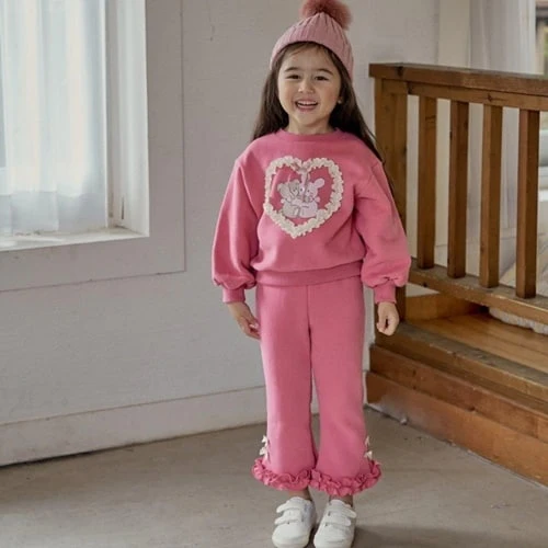 Coco Ribbon - Korean Children Fashion - #childrensboutique - Lala Bootscut Pants