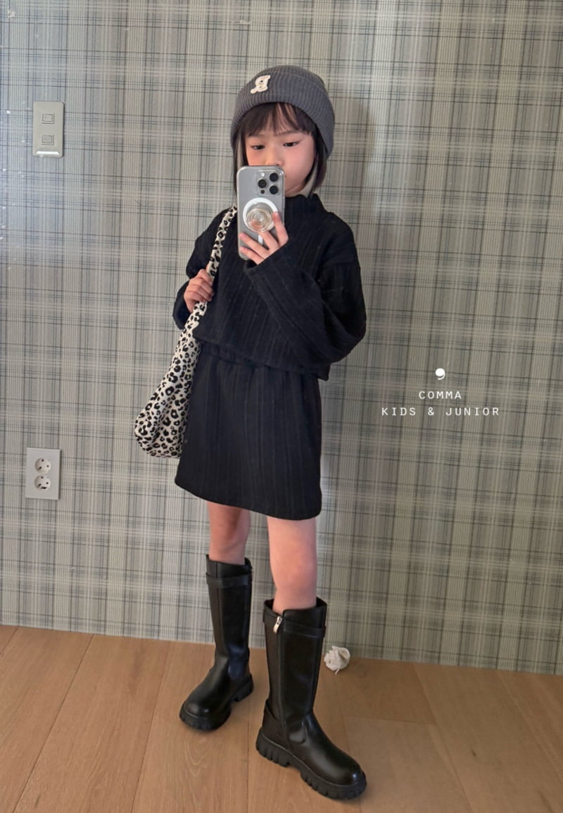 Comma - Korean Children Fashion - #Kfashion4kids - Knit Skirt - 7