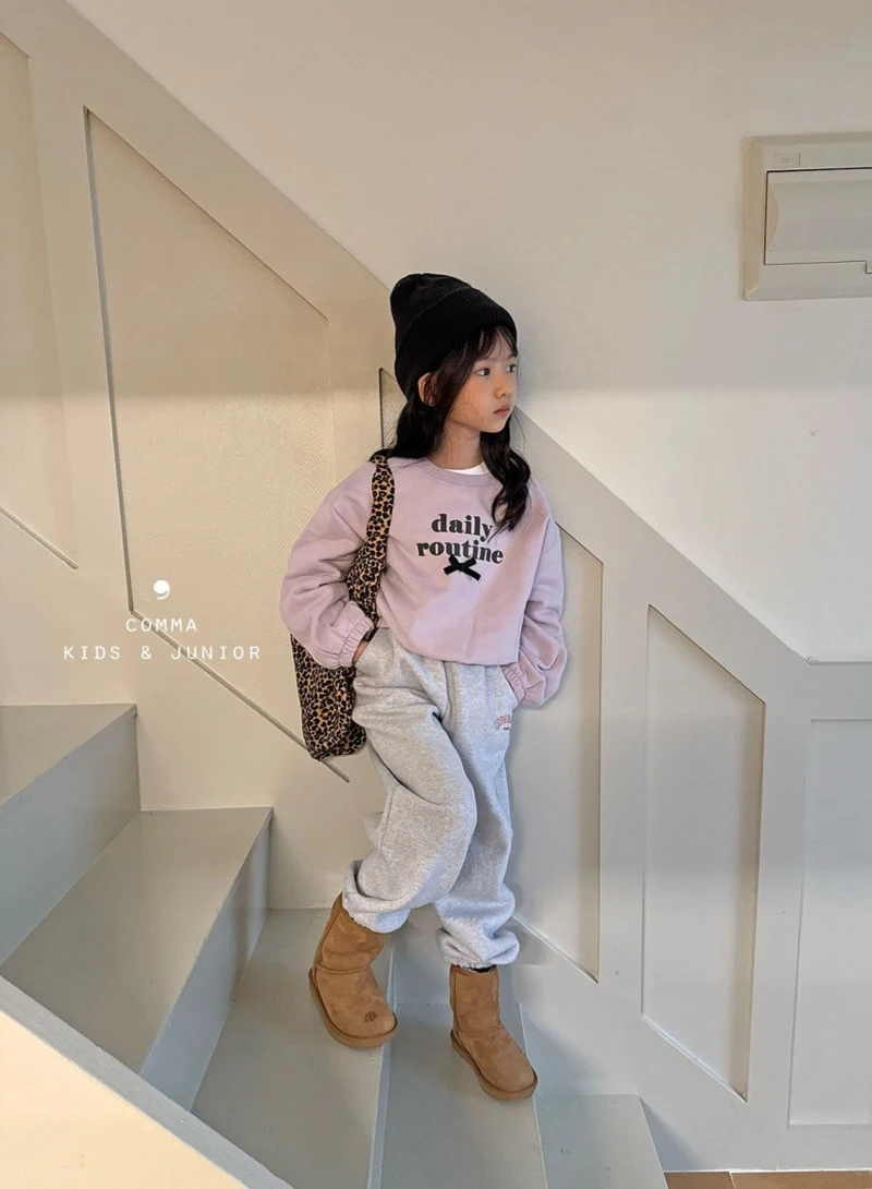 Comma - Korean Children Fashion - #Kfashion4kids - Daily Ribbon Sweatshirts - 3