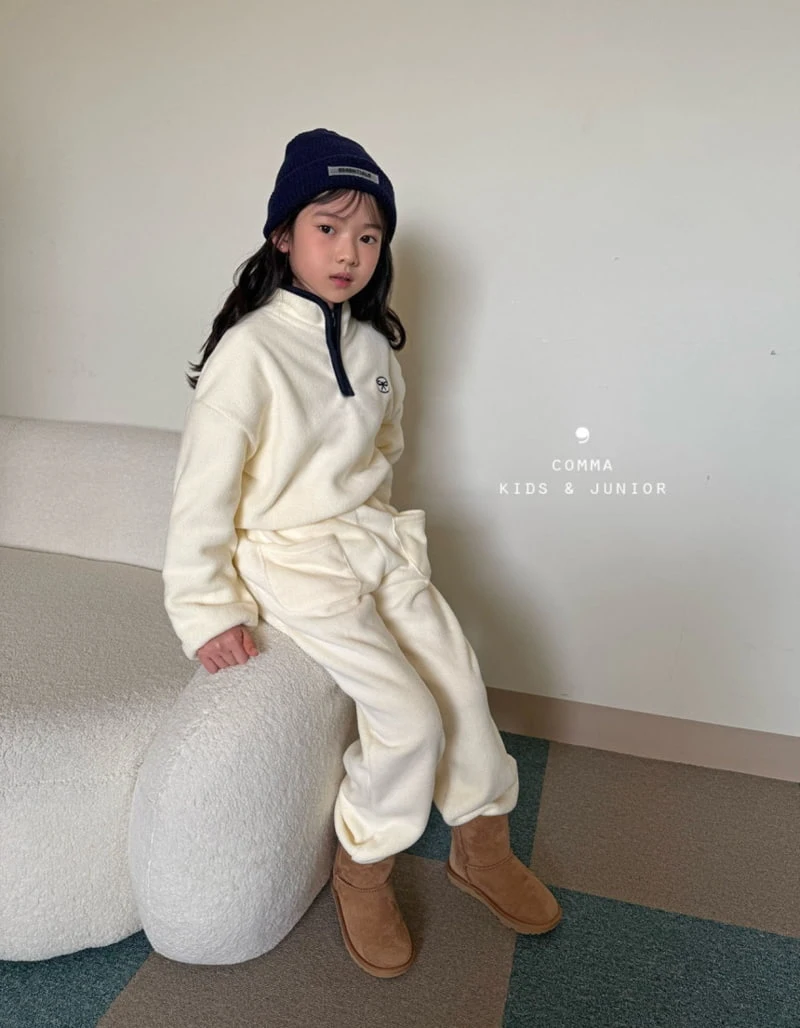 Comma - Korean Children Fashion - #stylishchildhood - Soft Half Zip-up Anorak - 4