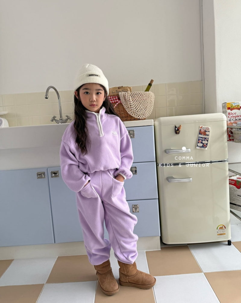 Comma - Korean Children Fashion - #designkidswear - Soft Half Zip-up Anorak - 6