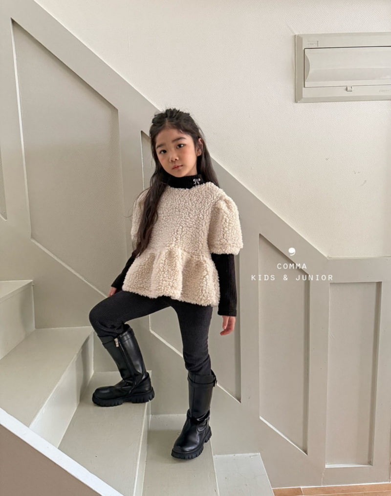 Comma - Korean Children Fashion - #designkidswear - Warmer Leggings - 11