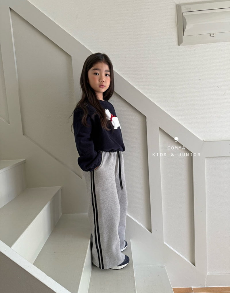 Comma - Korean Children Fashion - #designkidswear - Two Line Pants - 9