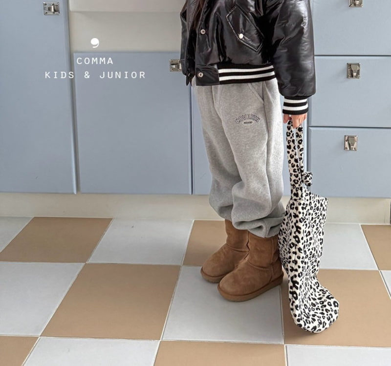 Comma - Korean Children Fashion - #designkidswear - Printed Jogger Pants