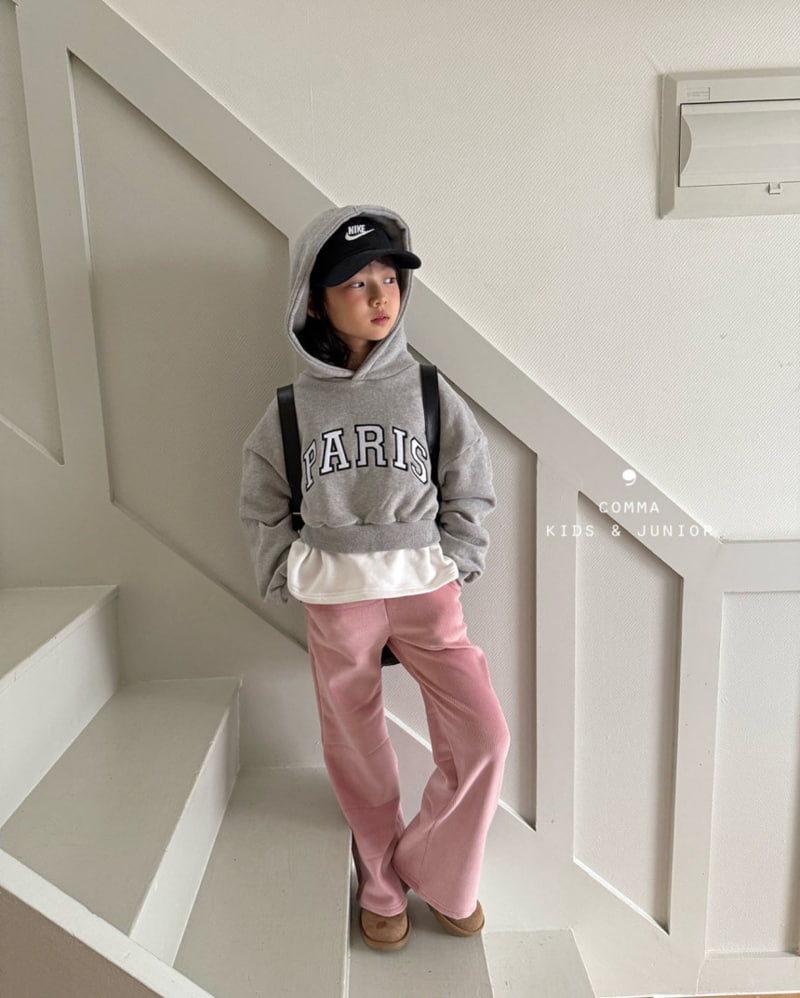 Comma - Korean Children Fashion - #designkidswear - Paris Hood Top - 8