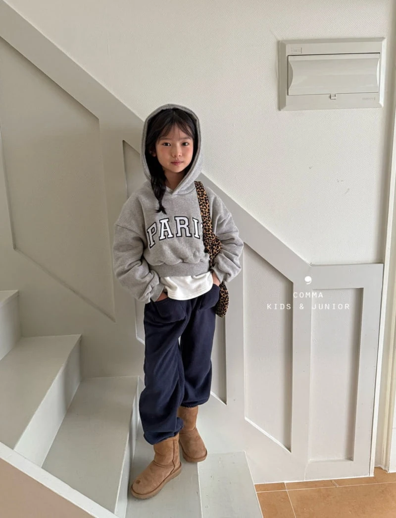 Comma - Korean Children Fashion - #discoveringself - Paris Hood Top - 9