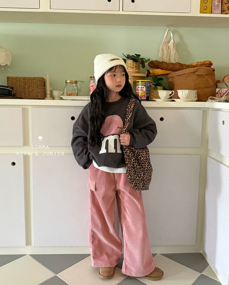 Comma - Korean Children Fashion - #designkidswear - Beanie Sweatshirts - 4