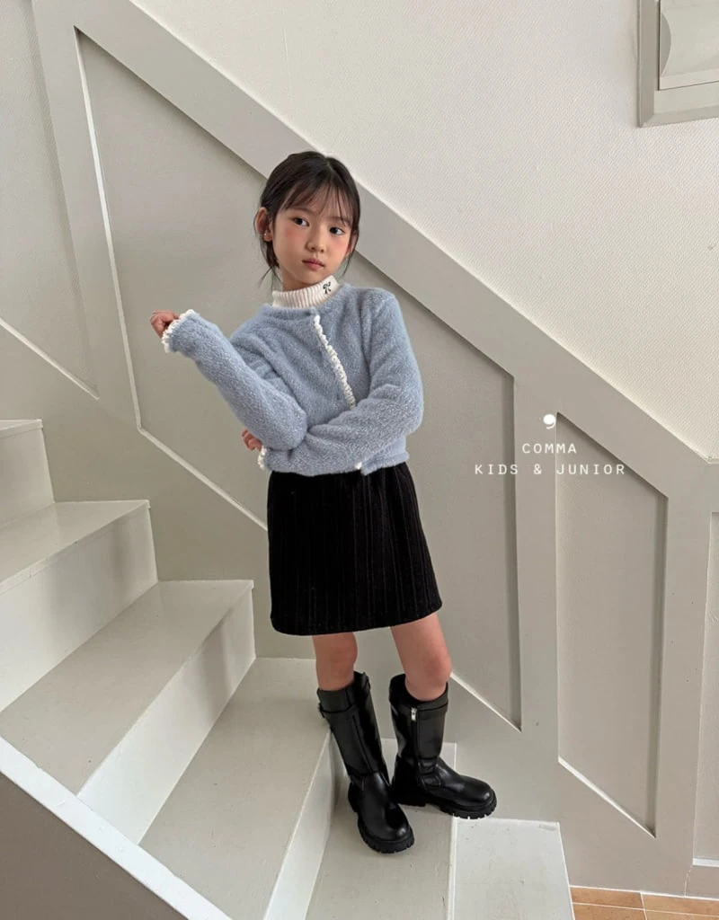 Comma - Korean Children Fashion - #discoveringself - Lace Cardigan