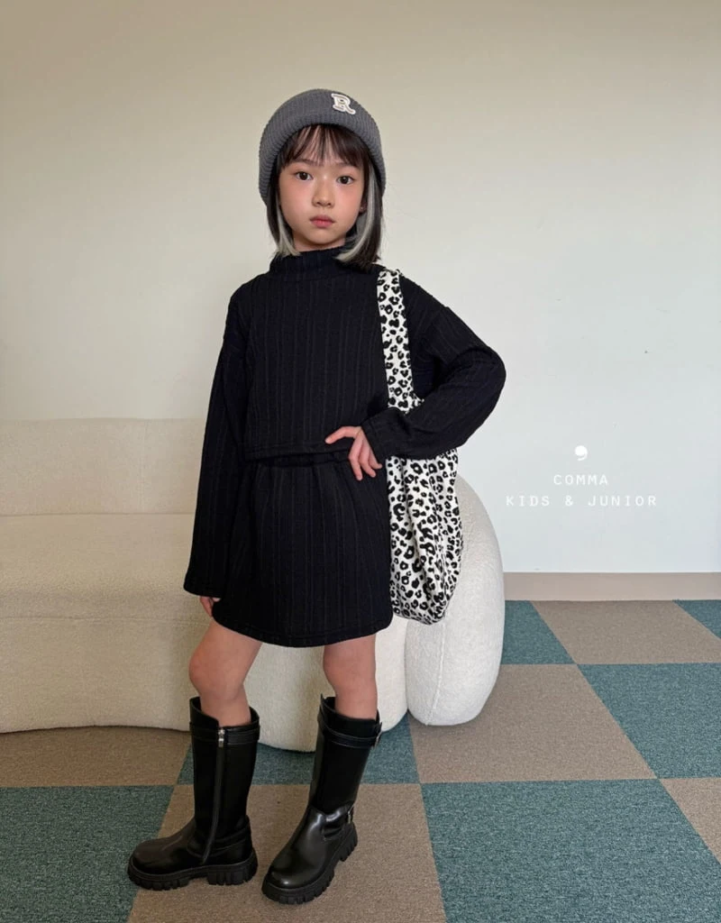 Comma - Korean Children Fashion - #kidsstore - Knit Skirt - 5