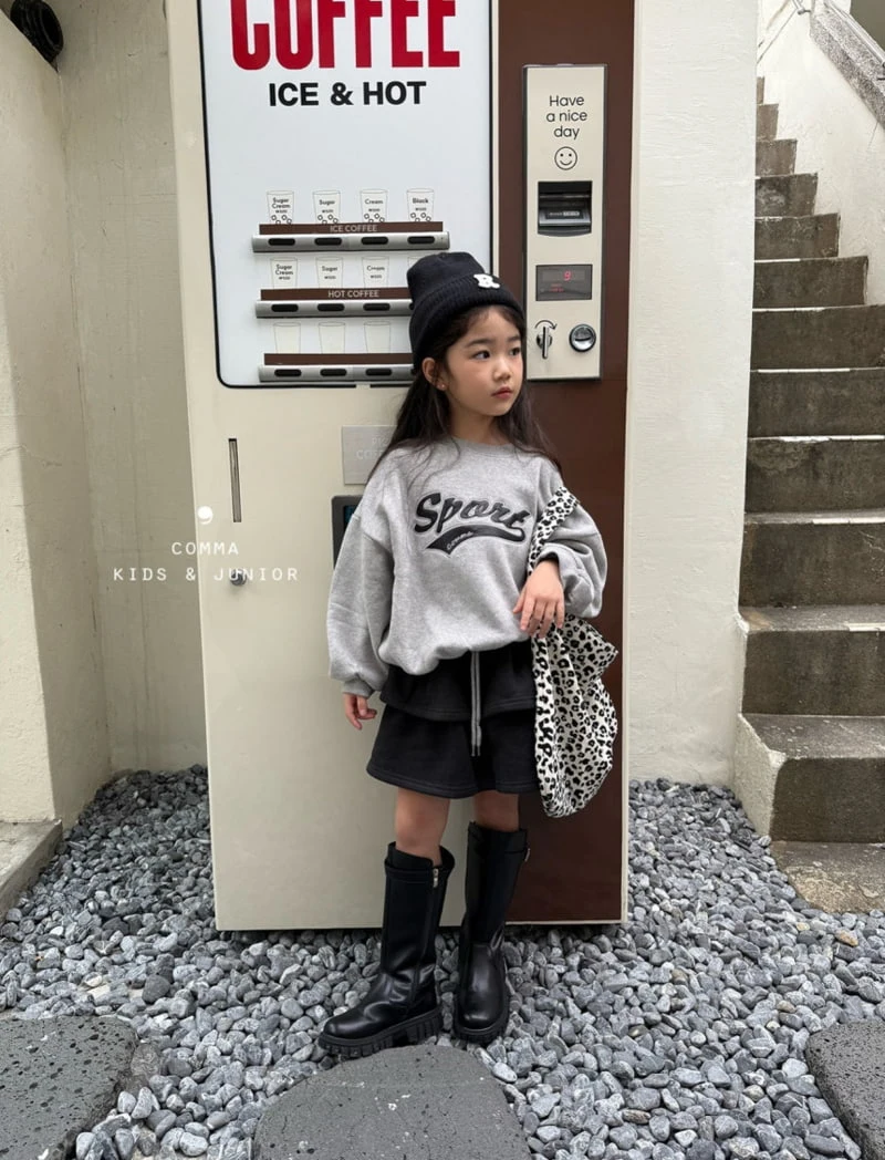 Comma - Korean Children Fashion - #kidsstore - Glossy Sweatshirts - 10