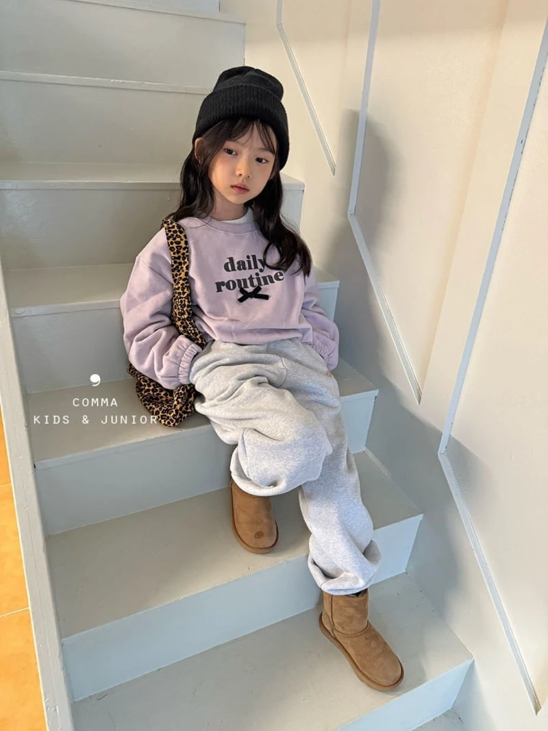 Comma - Korean Children Fashion - #kidsstore - Daily Ribbon Sweatshirts