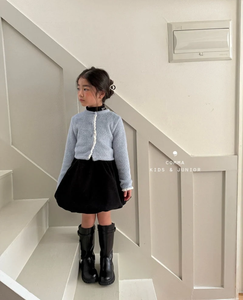 Comma - Korean Children Fashion - #magicofchildhood - Lace Cardigan - 8