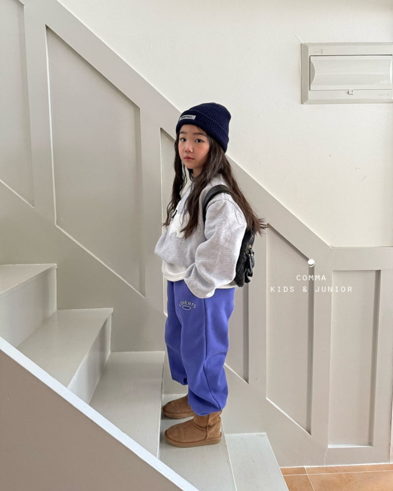 Comma - Korean Children Fashion - #minifashionista - Printed Jogger Pants - 10