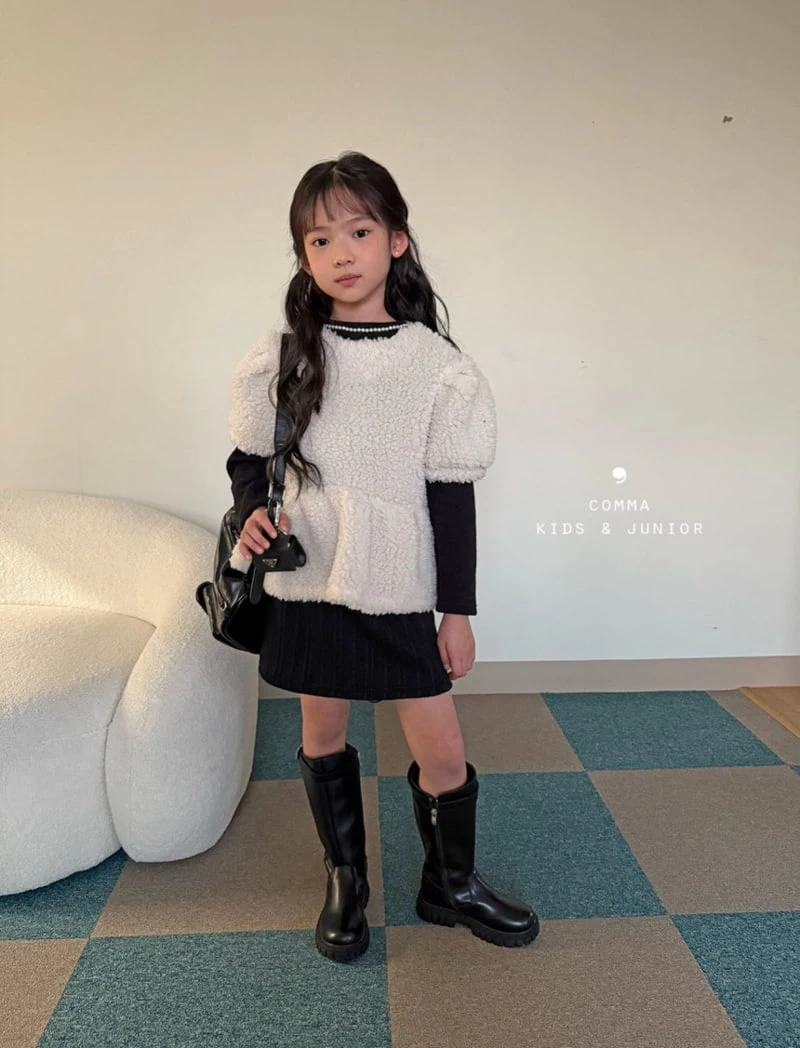 Comma - Korean Children Fashion - #prettylittlegirls - Knit Skirt - 11