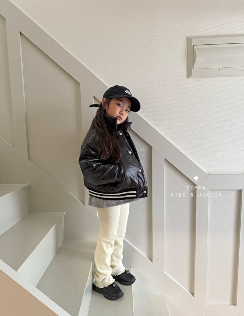 Comma - Korean Children Fashion - #minifashionista - Glossy Padding - 4