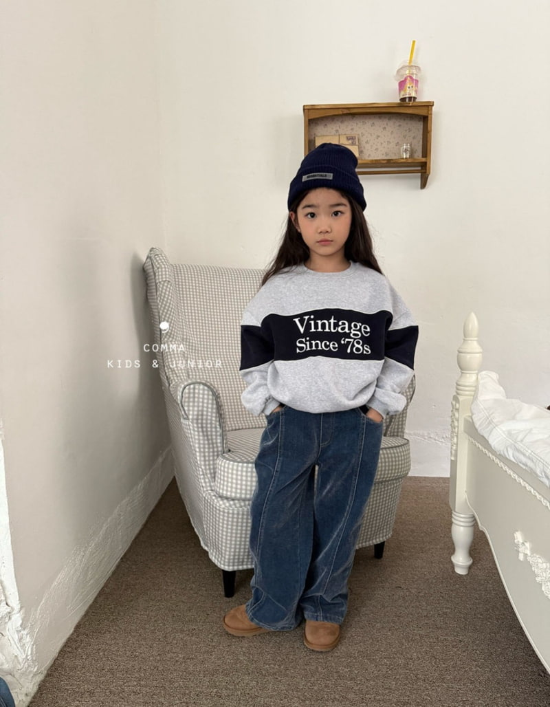 Comma - Korean Children Fashion - #prettylittlegirls - Vintage Sweatshirts - 9