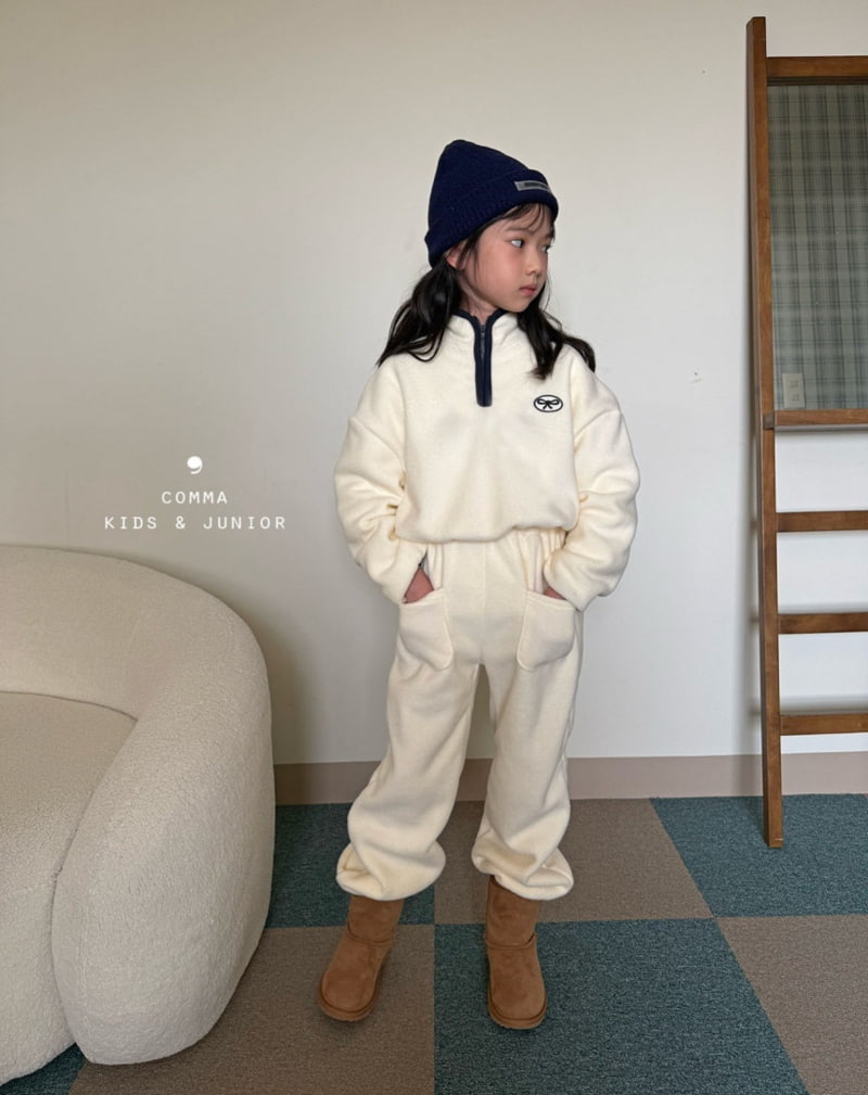 Comma - Korean Children Fashion - #toddlerclothing - Soft Half Zip-up Anorak - 2