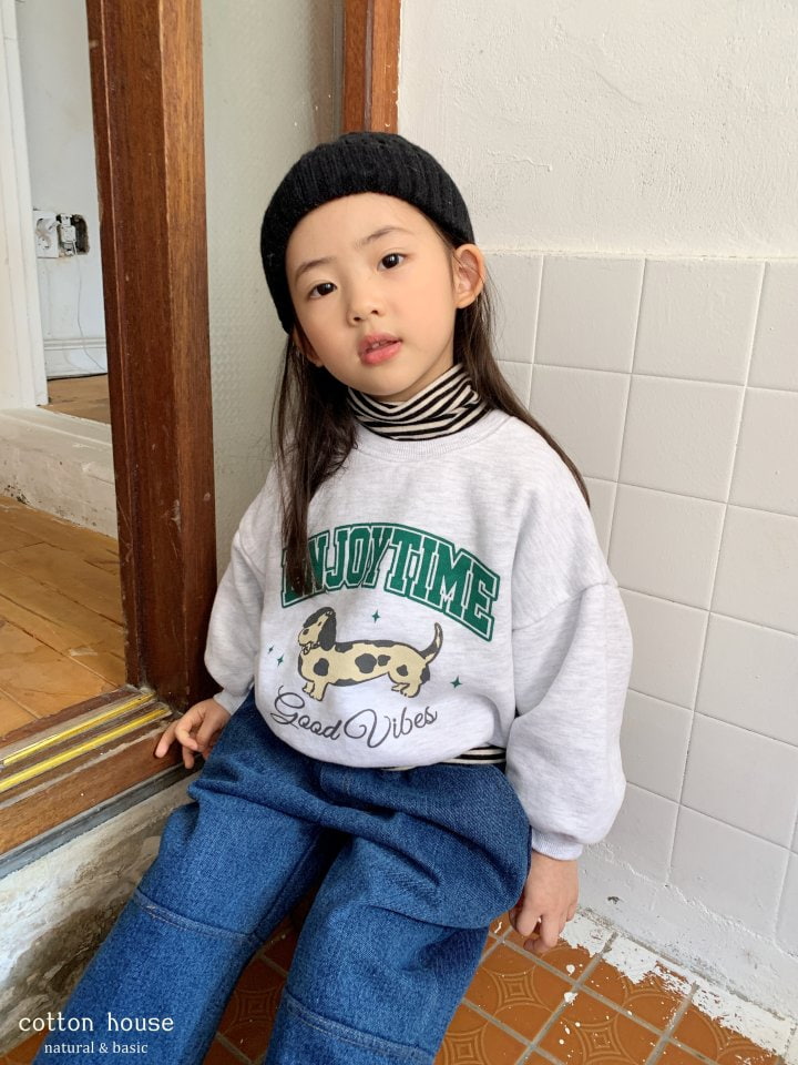 Cotton House - Korean Children Fashion - #Kfashion4kids - Enjoy Sweatshirt - 3