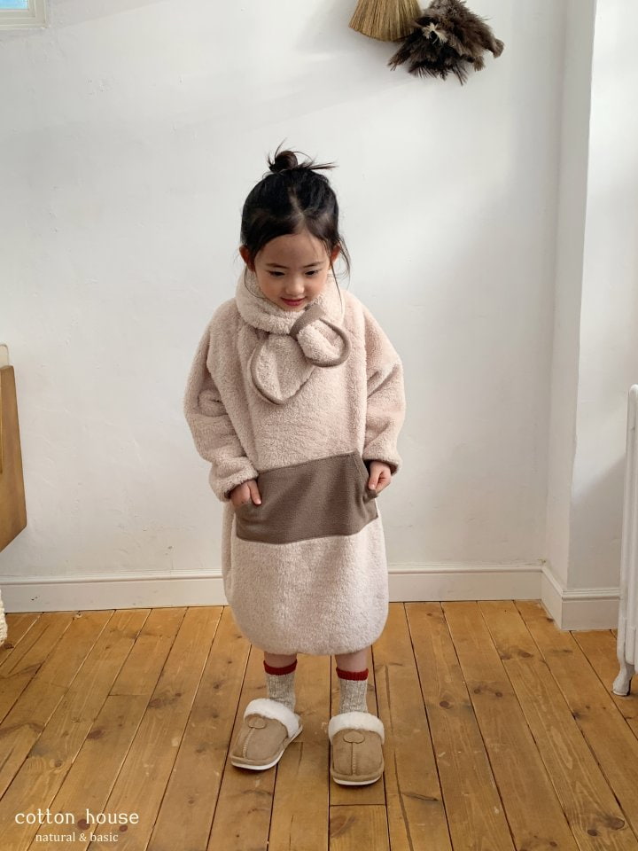 Cotton House - Korean Children Fashion - #childrensboutique - Boa Fleece Muffler - 5