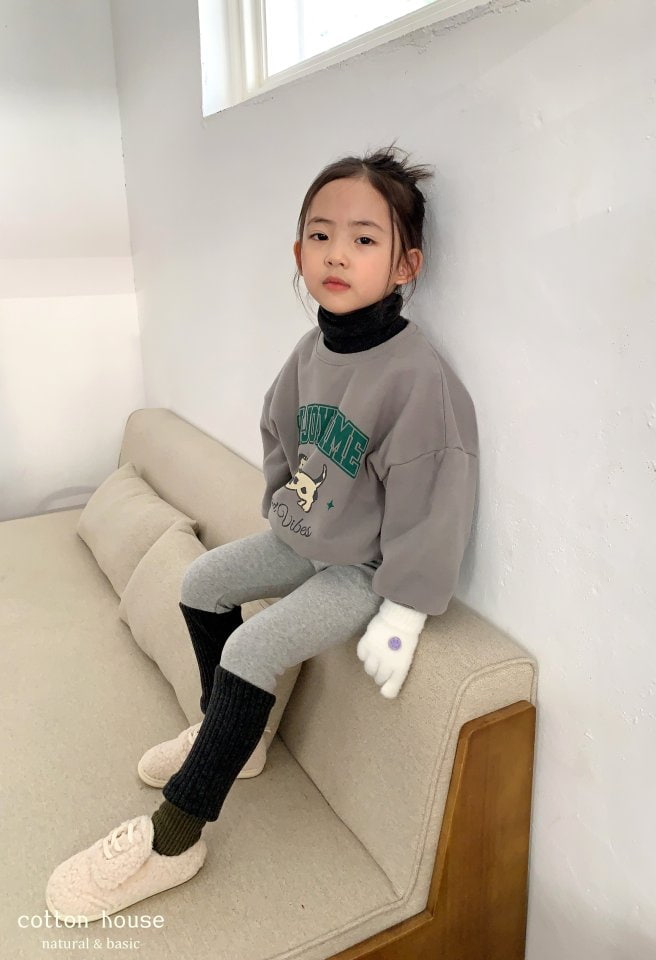 Cotton House - Korean Children Fashion - #designkidswear - Fake Turtleneck