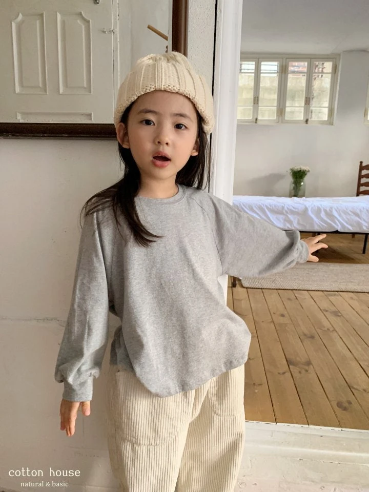 Cotton House - Korean Children Fashion - #discoveringself - Muzi Raglan Tee - 2