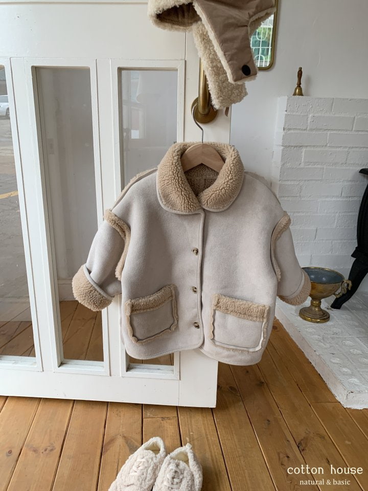 Cotton House - Korean Children Fashion - #discoveringself - Mustang Half Jacket